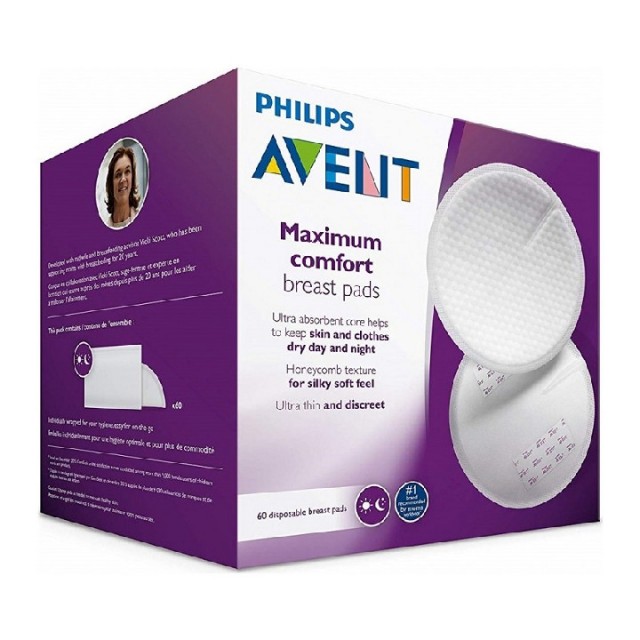 AVENT BREAST TUFERS ONE-TIME DAILY 60PCS